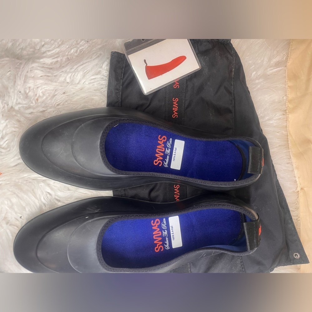 Simms Black Slip-On Shoes - Picture 2 of 4